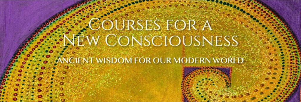 courses for a new consciousness banner