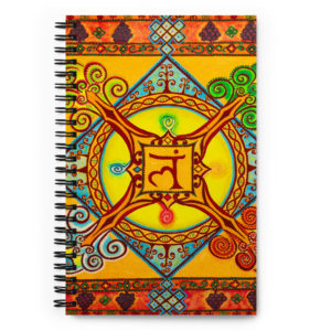 rhythm of life mandala notebook