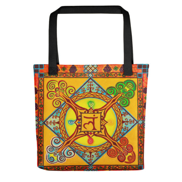 Rhythm of Life Mandala Tote bag